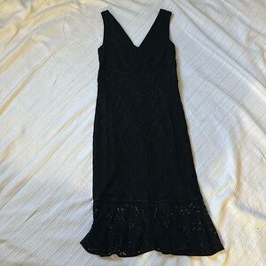 Black Lace Dress Size XS